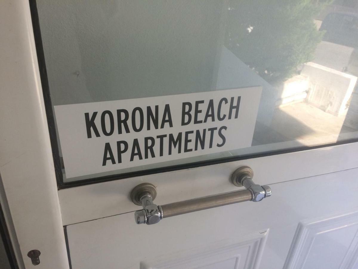 Korona Beach Apartments I 레팀노 외부 사진